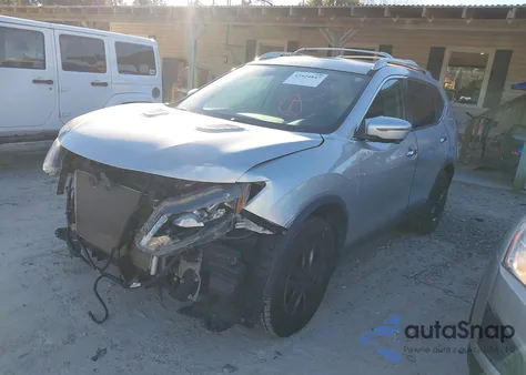 2016 Nissan Rogue Sv z USA, uszkodzony, nr VIN 5N1AT2MV7GC810601